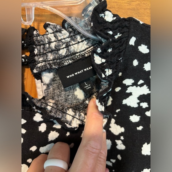 Who What Wear Womens Large Tunic Dress Boho Style - Picture 3 of 10